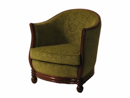 Hillary velvet arm chair